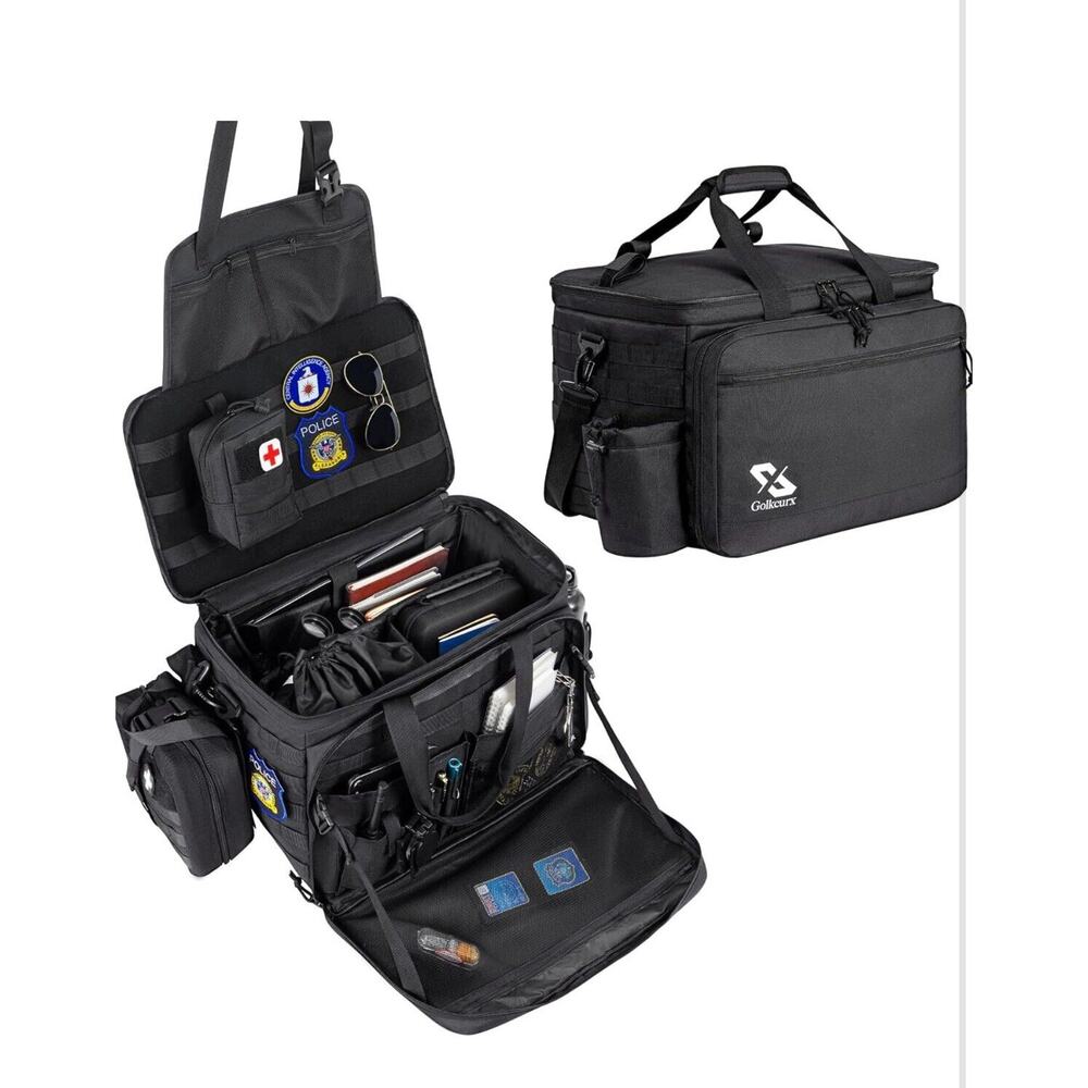 Patrol Bag, Patrol Bag Law Enforcement, Police Gear Bag for Car Front Seat Or...